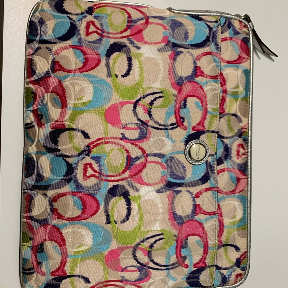 Colorful Coach Laptop Sleeve